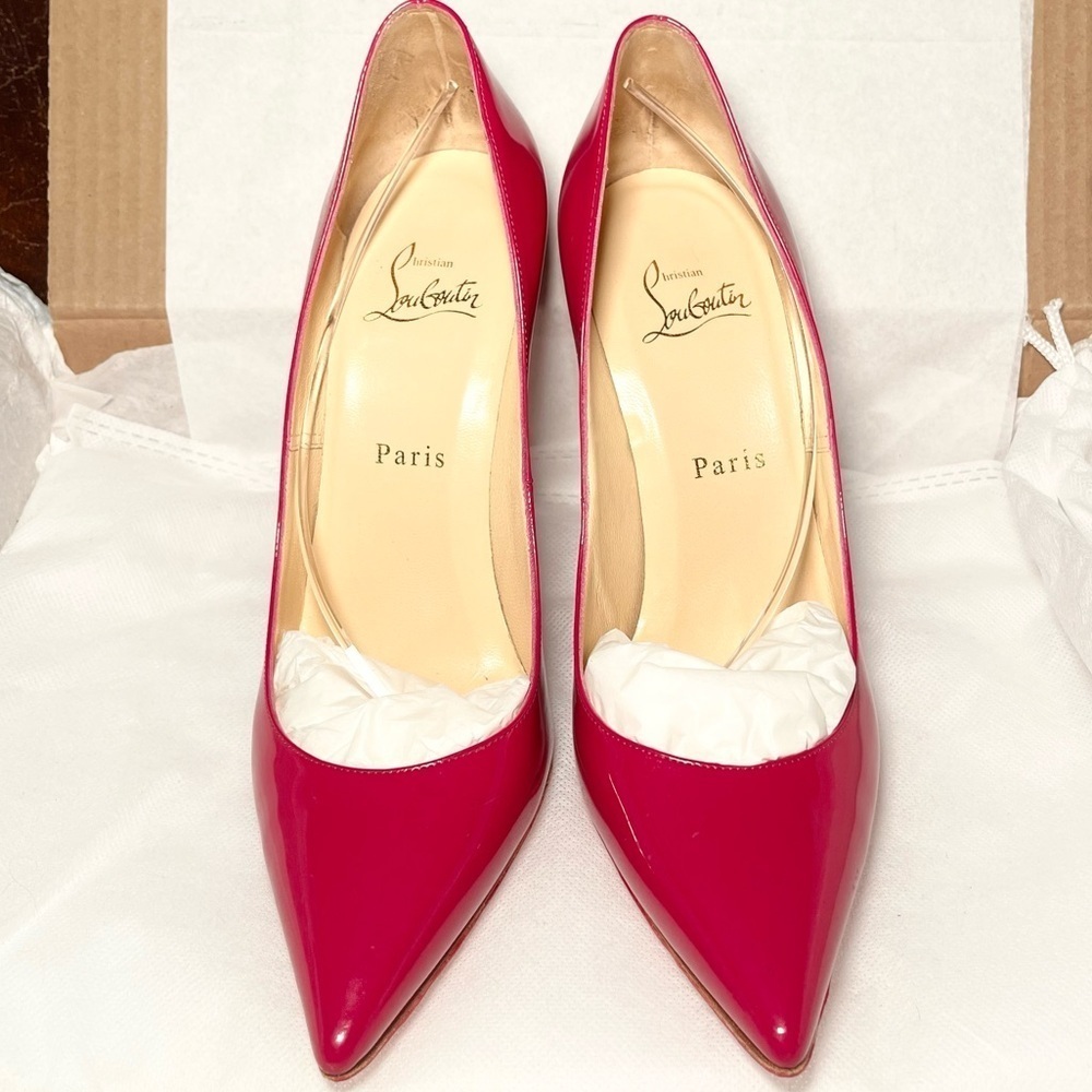 Christian Louboutin Women's Pink Pumps - Picture 2 of 10